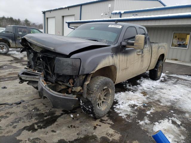 1GTSKVE38AZ259965 - 2010 GMC SIERRA K1500 SLE GRAY photo 1