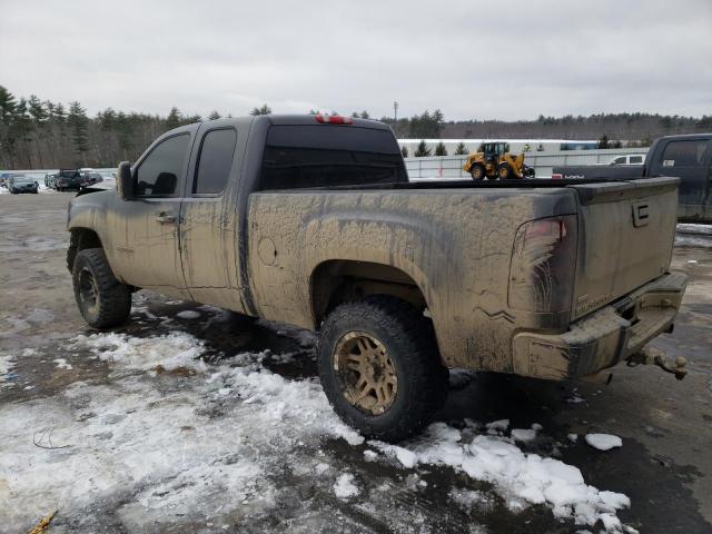 1GTSKVE38AZ259965 - 2010 GMC SIERRA K1500 SLE GRAY photo 2