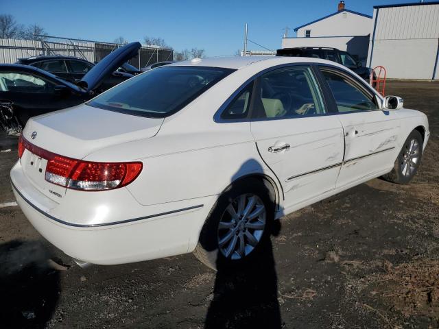 KMHFC4DF3AA450613 - 2010 HYUNDAI AZERA GLS WHITE photo 3