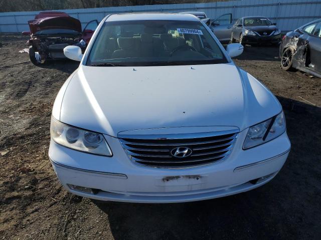 KMHFC4DF3AA450613 - 2010 HYUNDAI AZERA GLS WHITE photo 5