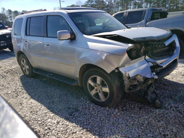 5FNYF3H60AB005908 - 2010 HONDA PILOT EXL SILVER photo 4