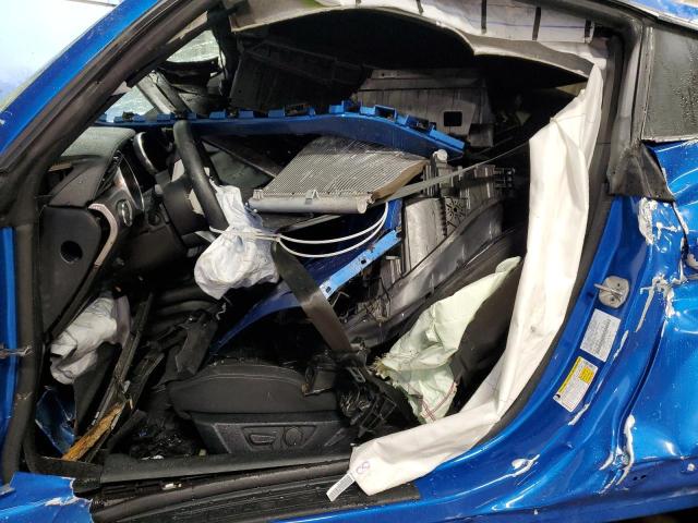 1FA6P8TH1L5172833 - 2020 FORD MUSTANG BLUE photo 10