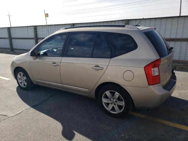 KNAFG525177027587 - 2009 KIA RONDO LX BASE GOLD photo 2