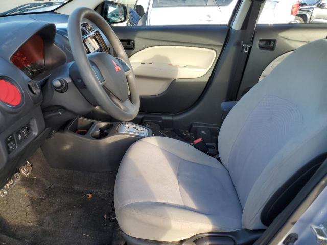 ML32F3FJ8HHF08745 - 2017 MITSUBISHI MIRAGE G4 ES ვერცხლისფერი ფოტო 7