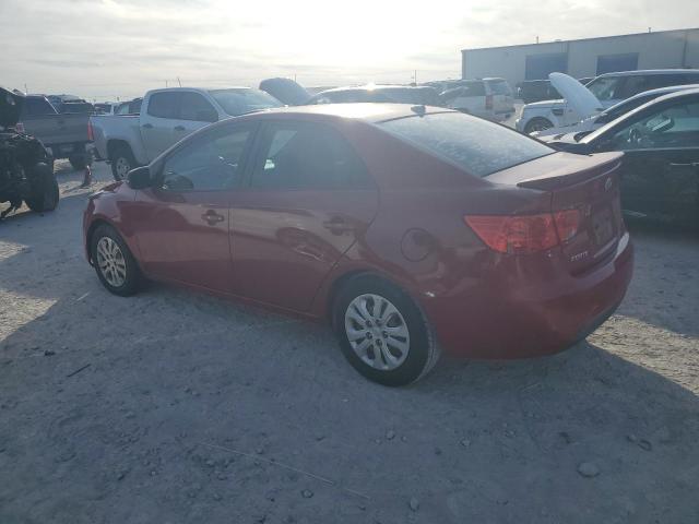 KNAFU4A23D5664952 - 2013 KIA FORTE EX RED photo 2