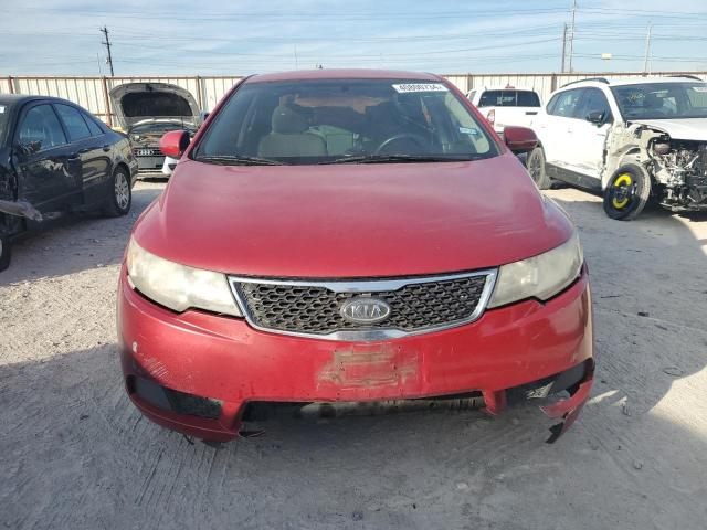 KNAFU4A23D5664952 - 2013 KIA FORTE EX RED photo 5