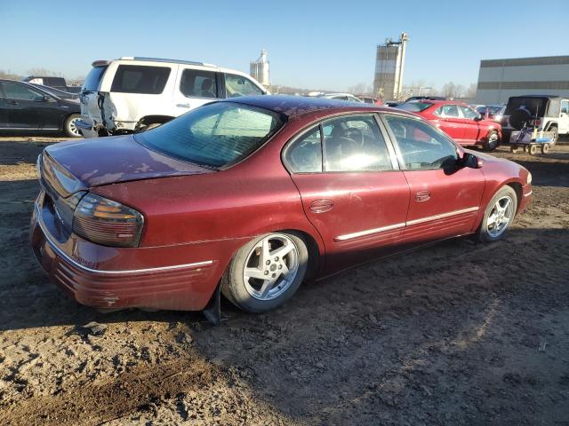 1G2HX54K8Y4264566 - 2000 PONTIAC BONNEVILLE SE MAROON photo 3