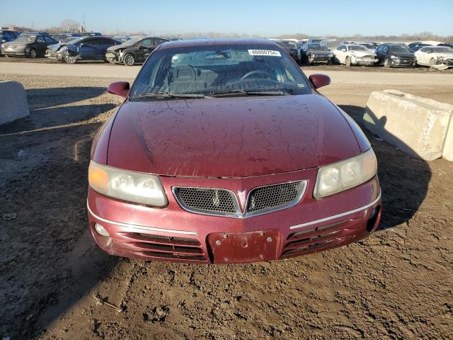 1G2HX54K8Y4264566 - 2000 PONTIAC BONNEVILLE SE MAROON photo 5