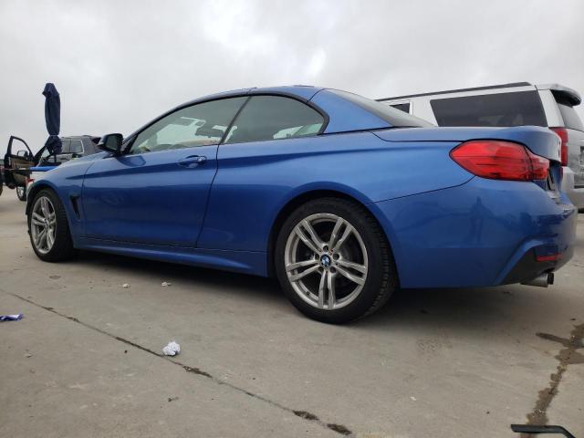 WBA3V7C59EJ872805 - 2014 BMW 428 I SULEV BLUE photo 2