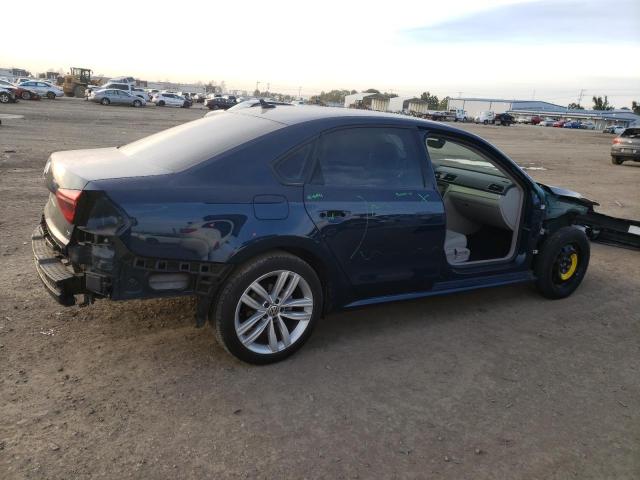 1VWLA7A36KC012485 - 2019 VOLKSWAGEN PASSAT WOLFSBURG Azul foto 3