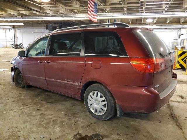 5TDZK23C09S225578 - 2009 TOYOTA SIENNA CE BURGUNDY photo 2