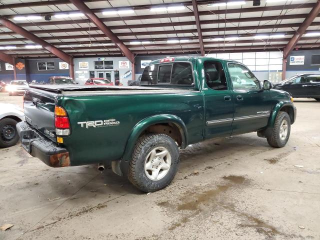 5TBBT44114S449757 - 2004 TOYOTA TUNDRA ACCESS CAB SR5 GREEN photo 3