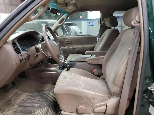 5TBBT44114S449757 - 2004 TOYOTA TUNDRA ACCESS CAB SR5 GREEN photo 7