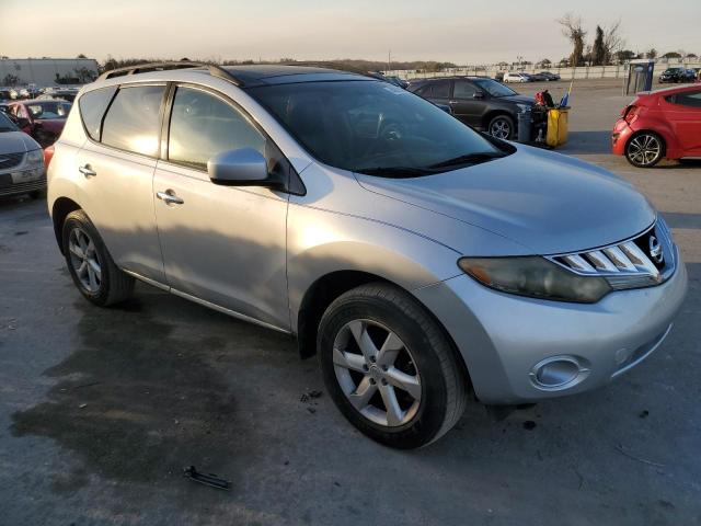 JN8AZ18W19W137150 - 2009 NISSAN MURANO S SILVER photo 4