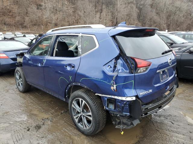 5N1AT2MV3KC770963 - 2019 NISSAN ROGUE S BLUE photo 2