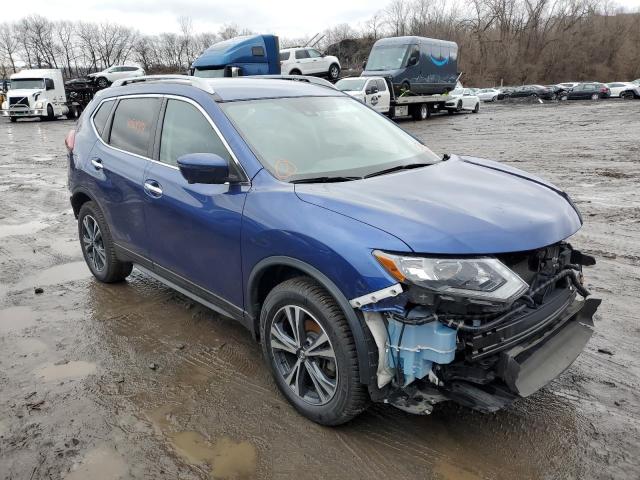 5N1AT2MV3KC770963 - 2019 NISSAN ROGUE S BLUE photo 4