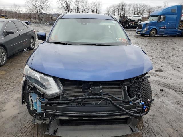 5N1AT2MV3KC770963 - 2019 NISSAN ROGUE S BLUE photo 5