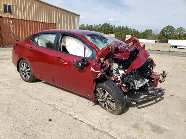 3N1CN8EV3NL826419 - 2022 NISSAN VERSA SV RED photo 4