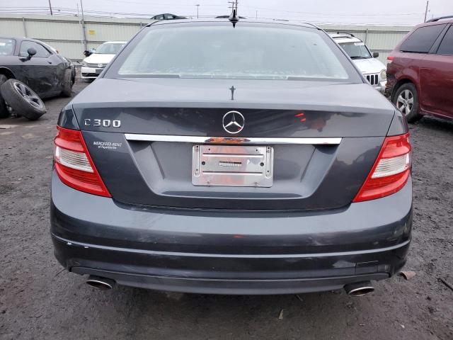 WDDGF5EB1BR133522 - 2011 MERCEDES-BENZ C 300 GRAY photo 6