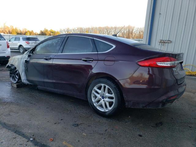 3FA6P0HD0HR353711 - 2017 FORD FUSION SE BURN photo 2