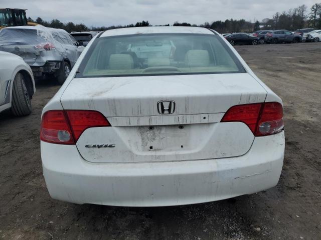 1HGFA16876L081646 - 2006 HONDA CIVIC EX WHITE photo 6