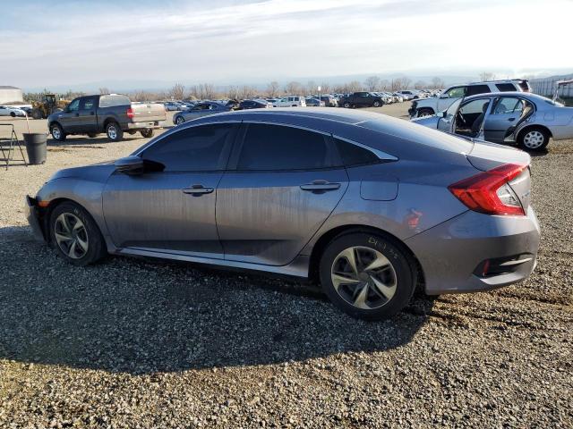 19XFC2F65KE208684 - 2019 HONDA CIVIC LX GRAY photo 2