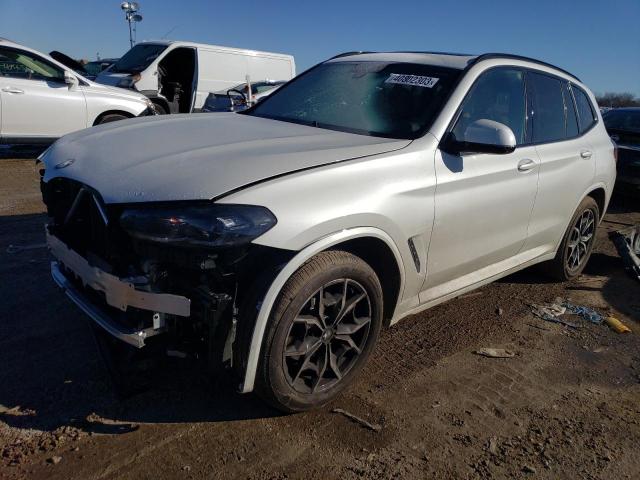 5UX53DP05P9P06086 - 2023 BMW X3 XDRIVE30I WHITE photo 1