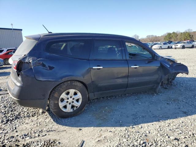 1GNKRFED6FJ122479 - 2015 CHEVROLET TRAVERSE LS BLUE photo 3