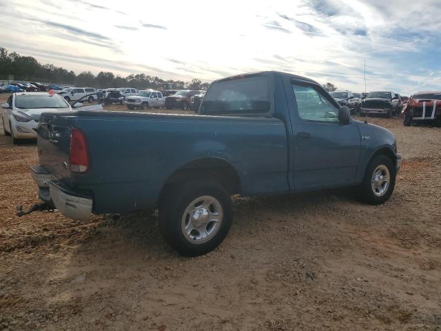 3FTZF1729YMA38046 - 2000 FORD F150 TEAL photo 3