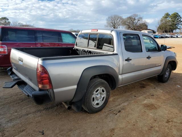 5TFJX4CN8EX045362 - 2014 TOYOTA TACOMA DOUBLE CAB SILVER photo 3