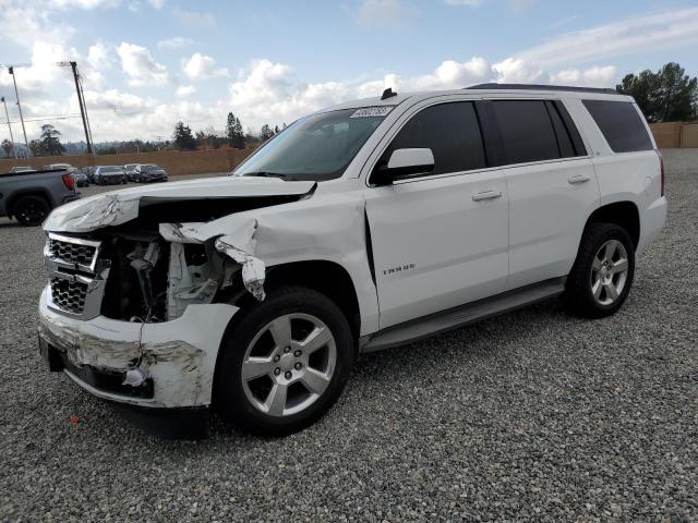 1GNSCBKC3FR252713 - 2015 CHEVROLET TAHOE C1500 LT WHITE photo 1