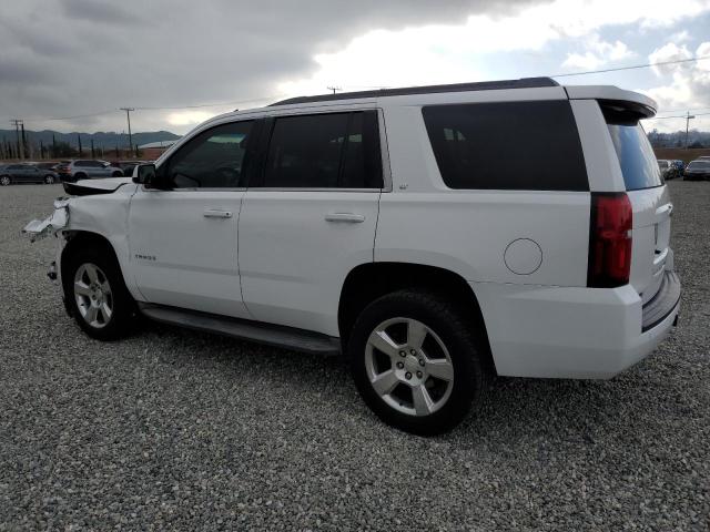 1GNSCBKC3FR252713 - 2015 CHEVROLET TAHOE C1500 LT WHITE photo 2