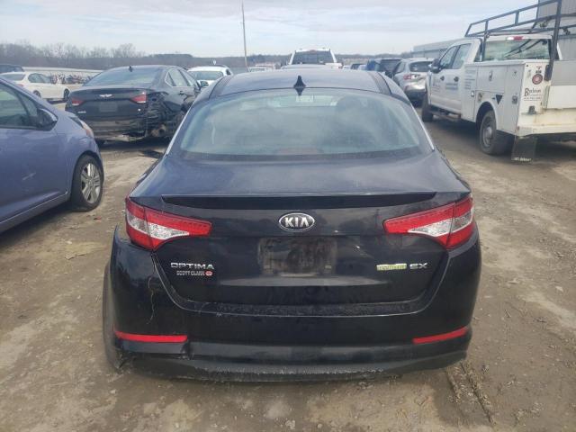 KNAGM4AD4D5060090 - 2013 KIA OPTIMA HYBRID BLACK photo 6