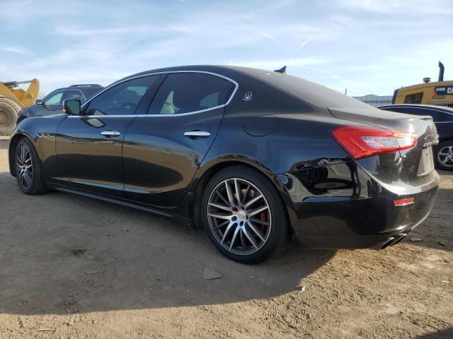 ZAM57RTA7E1112334 - 2014 MASERATI GHIBLI S BLACK photo 2