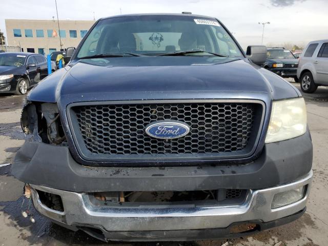 1FTRX14W56NB77811 - 2006 FORD F150 BLUE photo 5