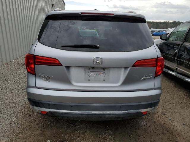 5FNYF6H04GB022782 - 2016 HONDA PILOT ELITE SILVER photo 6