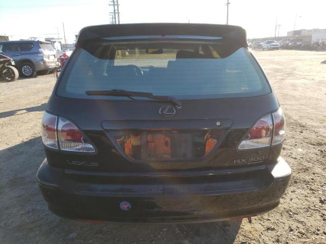 JTJGF10U510113656 - 2001 LEXUS RX 300 BLACK photo 6