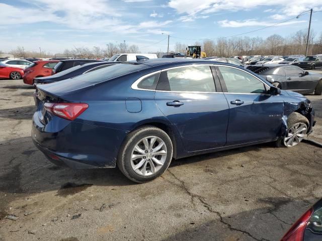 1G1ZD5ST2LF000415 - 2020 CHEVROLET MALIBU LT BLUE photo 3