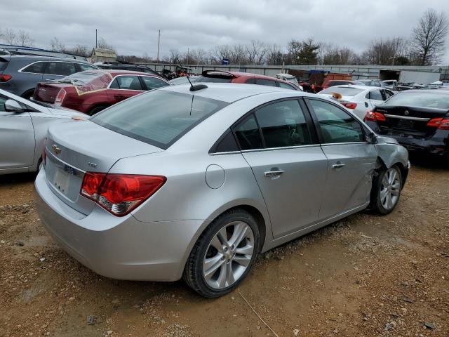 1G1PG5SB4G7119539 - 2016 CHEVROLET CRUZE LIMI LTZ SILVER photo 3