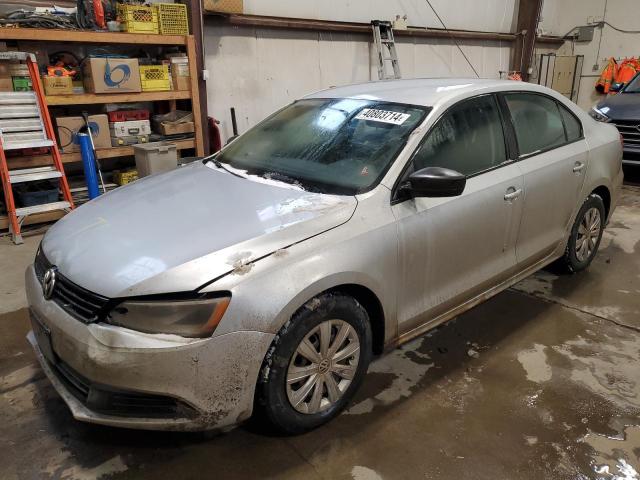 3VW1K7AJ7BM310562 - 2011 VOLKSWAGEN JETTA BASE SILVER photo 1