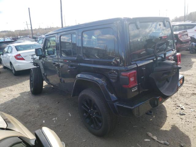 1C4HJXEG2MW596505 - 2021 JEEP WRANGLER U SAHARA BLACK photo 2
