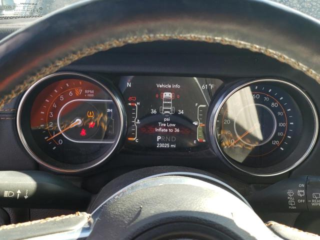 1C4HJXEG2MW596505 - 2021 JEEP WRANGLER U SAHARA BLACK photo 9