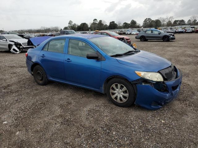 1NXBU40E09Z027250 - 2009 TOYOTA COROLLA BASE BLUE photo 4