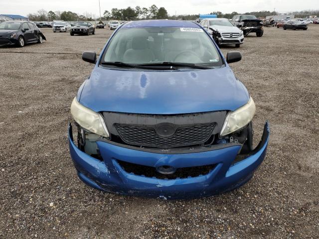 1NXBU40E09Z027250 - 2009 TOYOTA COROLLA BASE BLUE photo 5