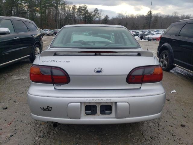 1G1NE52J82M523393 - 2002 CHEVROLET MALIBU LS SILVER photo 6