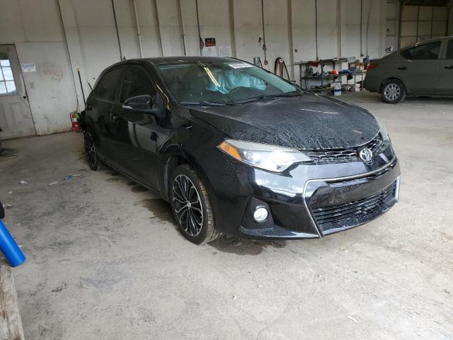 5YFBURHEXGP420768 - 2016 TOYOTA COROLLA L BLACK photo 4