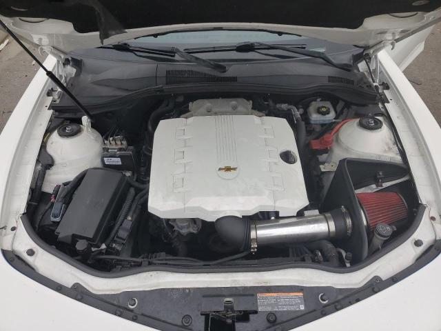 2G1FB1EV7A9214496 - 2010 CHEVROLET CAMARO LT WHITE photo 11