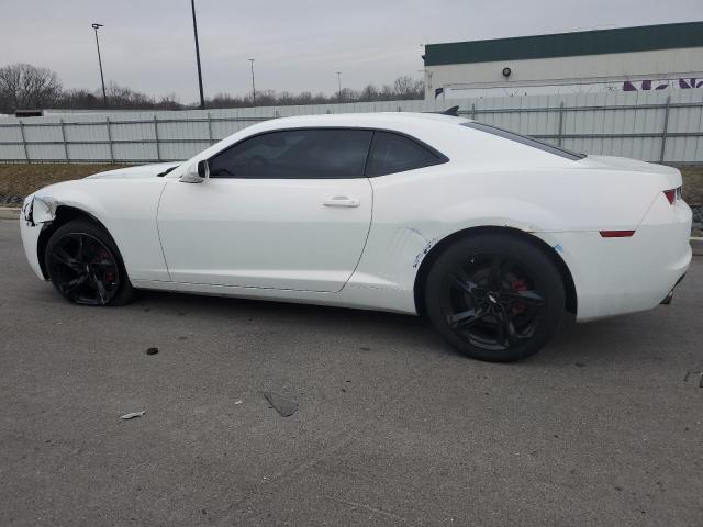 2G1FB1EV7A9214496 - 2010 CHEVROLET CAMARO LT WHITE photo 2