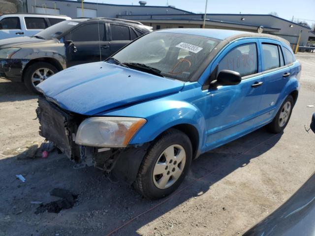 1B3HB28B88D629090 - 2008 DODGE CALIBER BLUE photo 1