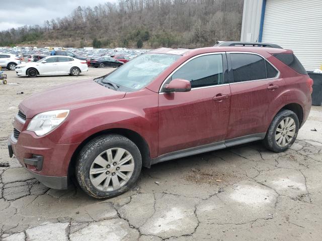 2CNFLEE52B6251157 - 2011 CHEVROLET EQUINOX LT MAROON photo 1